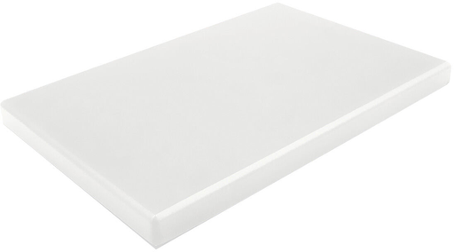 [130317] PLANCHE PEHD BLANC 530X325X20