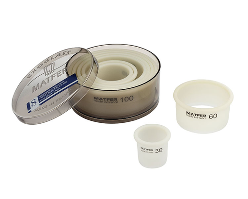 [150103] BTE 8 DECOUPOIRS RONDS UNIS Exoglass® 