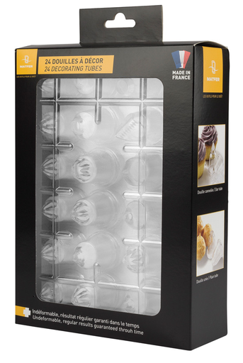 [166003] BTE 24 DOUILLES PATISSIER COPO