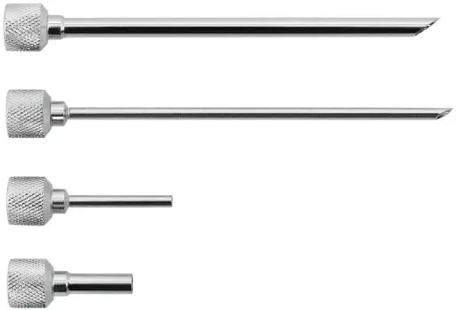 [672036] JEU 4 AIGUILLES D'INJECTION 3 et 5 mm 