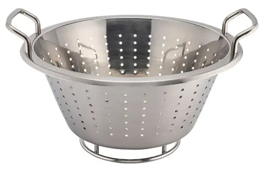 [713836] PASSOIRE CONIQUE INOX - Ø36cm