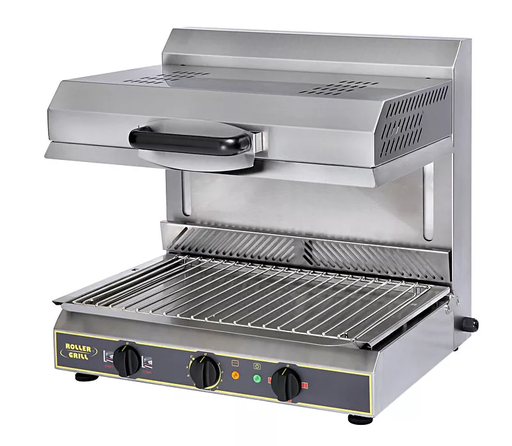 [SEM 600 PDS] Salamandre à toit mobile, vitrocéramique avec détection de plat 3000W