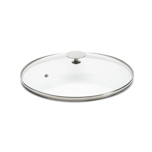 [3429.32] COUVERCLE VERRE PONTET INOX Ø32cm