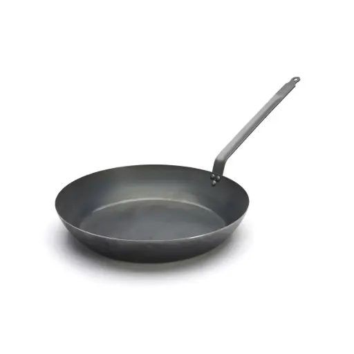 [10-502045] POELE LYONNAISE TOLE BLEUE  Q. F Ø45