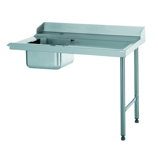 [507500] TABLE D'ENTREE ADOSSÉE POUR MACHINE, ACCROCHE À GAUCHE