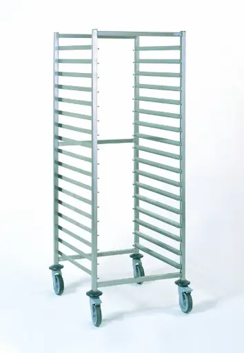 [804237] Chariots à glissières gastronormes 17 x GN2/1 