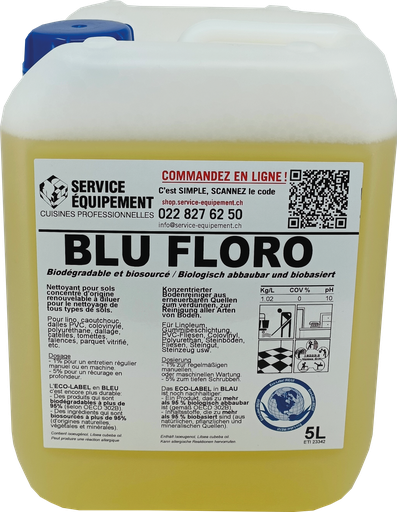 [107153] BLU FLORO - NETTOYAGE SOLS
