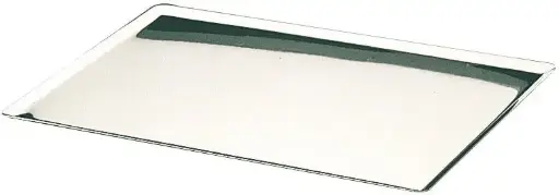 [310625] PLAQUE INOX BORDS PINCES GN1/1